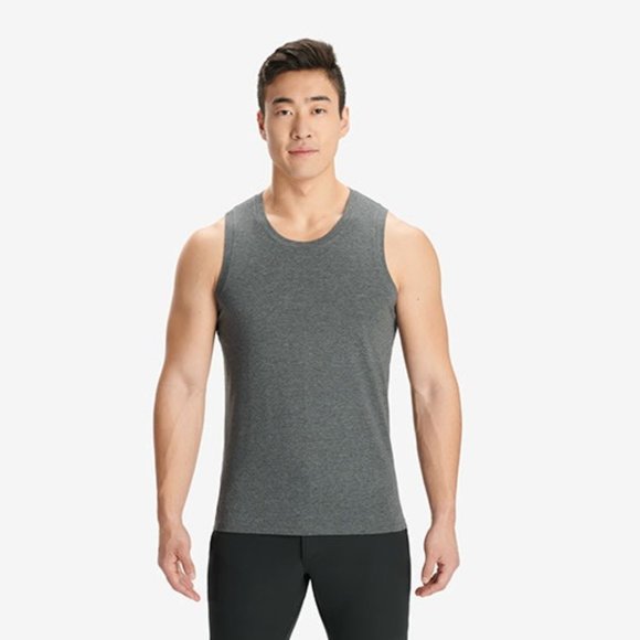 RYU Respect Your Universe Standard Issue Tank in Heather Asphalt Grey - Picture 1 of 4
